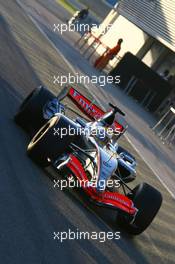 14.12.2006 Jerez, Spain,  Lewis Hamilton (GBR), McLaren Mercedes, MP4-21 - F1 Testing