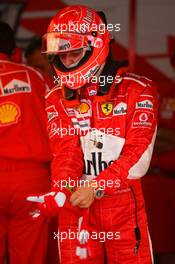 06.10.2006 Suzuka, Japan,  Michael Schumacher (GER), Scuderia Ferrari - Formula 1 World Championship, Rd 17, Japanese Grand Prix, Friday Practice