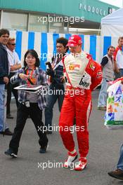 06.10.2006 Suzuka, Japan,  Michael Schumacher (GER), Scuderia Ferrari - Formula 1 World Championship, Rd 17, Japanese Grand Prix, Friday Practice