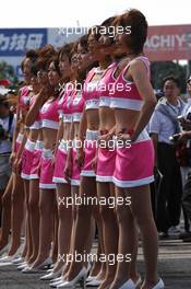 08.10.2006 Suzuka, Japan,  Grid girl - Formula 1 World Championship, Rd 17, Japanese Grand Prix, Sunday Grid Girl