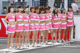 08.10.2006 Suzuka, Japan,  Grid girls - Formula 1 World Championship, Rd 17, Japanese Grand Prix, Sunday Grid Girl