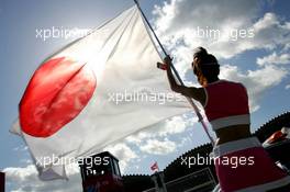 08.10.2006 Suzuka, Japan,  Grid girl - Formula 1 World Championship, Rd 17, Japanese Grand Prix, Sunday Grid Girl