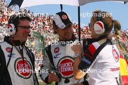 08.10.2006 Suzuka, Japan,  Jenson Button (GBR), Honda Racing F1 Team - Formula 1 World Championship, Rd 17, Japanese Grand Prix, Sunday Pre-Race Grid