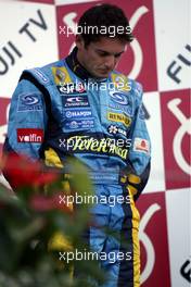 08.10.2006 Suzuka, Japan,  Giancarlo Fisichella (IT), Team Renault - Formula 1 World Championship, Rd 17, Japanese Grand Prix, Sunday Podium
