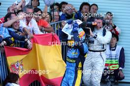 08.10.2006 Suzuka, Japan,  1st place Fernando Alonso (ESP), Renault F1 Team - Formula 1 World Championship, Rd 17, Japanese Grand Prix, Sunday Podium