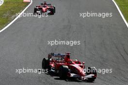 08.10.2006 Suzuka, Japan,  Michael Schumacher (D), Scuderia Ferrari - Formula 1 World Championship, Rd 17, Japanese Grand Prix, Sunday Race