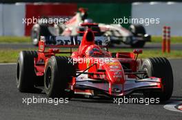 08.10.2006 Suzuka, Japan,  Michael Schumacher (GER), Scuderia Ferrari, 248 F1 - Formula 1 World Championship, Rd 17, Japanese Grand Prix, Sunday Race