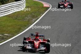 08.10.2006 Suzuka, Japan,  Michael Schumacher (D), Scuderia Ferrari - Formula 1 World Championship, Rd 17, Japanese Grand Prix, Sunday Race