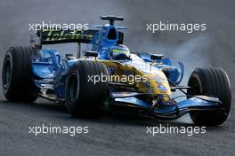 08.10.2006 Suzuka, Japan,  Giancarlo Fisichella (IT), Team Renault - Formula 1 World Championship, Rd 17, Japanese Grand Prix, Sunday Race