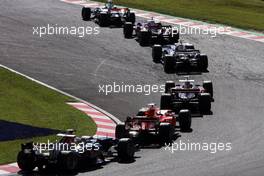 08.10.2006 Suzuka, Japan,  Race action - Formula 1 World Championship, Rd 17, Japanese Grand Prix, Sunday Race