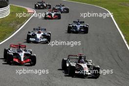 08.10.2006 Suzuka, Japan,  Rubens Barrichello (BRE), Honda Racing F1 Team - Formula 1 World Championship, Rd 17, Japanese Grand Prix, Sunday Race
