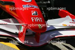 07.10.2006 Suzuka, Japan,  Scuderia Ferrari front wing - Formula 1 World Championship, Rd 17, Japanese Grand Prix, Saturday