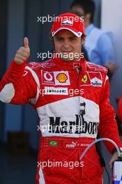 07.10.2006 Suzuka, Japan,  Pole Position, Felipe Massa (BRA), Scuderia Ferrari, 248 F1 - Formula 1 World Championship, Rd 17, Japanese Grand Prix, Saturday Qualifying