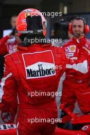 07.10.2006 Suzuka, Japan,  Michael Schumacher (GER), Scuderia Ferrari - Formula 1 World Championship, Rd 17, Japanese Grand Prix, Saturday Qualifying