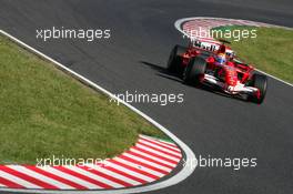 07.10.2006 Suzuka, Japan,  Felipe Massa (BRA), Scuderia Ferrari, 248 F1 - Formula 1 World Championship, Rd 17, Japanese Grand Prix, Saturday Qualifying