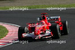 07.10.2006 Suzuka, Japan,  Michael Schumacher (GER), Scuderia Ferrari, 248 F1 - Formula 1 World Championship, Rd 17, Japanese Grand Prix, Saturday Qualifying