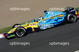 07.10.2006 Suzuka, Japan,  Giancarlo Fisichella (ITA), Renault F1 Team, R26 - Formula 1 World Championship, Rd 17, Japanese Grand Prix, Saturday Qualifying