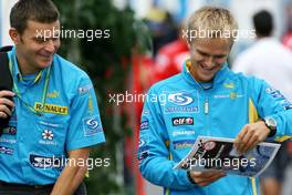 08.10.2006 Suzuka, Japan,  Haikki Kovalainen (FIN), Team Renault - Formula 1 World Championship, Rd 17, Japanese Grand Prix, Sunday