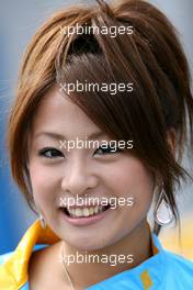 08.10.2006 Suzuka, Japan,  Girl - Formula 1 World Championship, Rd 17, Japanese Grand Prix, Sunday