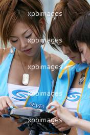 08.10.2006 Suzuka, Japan,  Girls - Formula 1 World Championship, Rd 17, Japanese Grand Prix, Sunday
