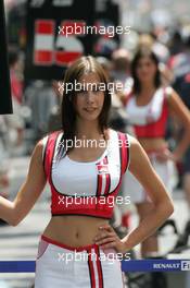 28.05.2006 Monte Carlo, Monaco,  Grid girls - Formula 1 World Championship, Rd 7, Monaco Grand Prix, Sunday Grid Girl