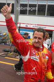 28.05.2006 Monte Carlo, Monaco,  Michael Schumacher (GER), Scuderia Ferrari - Formula 1 World Championship, Rd 7, Monaco Grand Prix, Sunday Podium