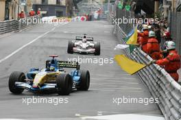 28.05.2006 Monte Carlo, Monaco,  Fernando Alonso (ESP), Renault F1 Team, R26 - Formula 1 World Championship, Rd 7, Monaco Grand Prix, Sunday Podium