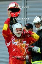 28.05.2006 Monte Carlo, Monaco,  Michael Schumacher (GER), Scuderia Ferrari - Formula 1 World Championship, Rd 7, Monaco Grand Prix, Sunday Podium