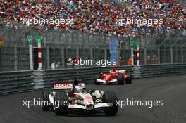 28.05.2006 Monte Carlo, Monaco,  Jenson Button (GBR), Honda Racing F1 Team, RA106 - Formula 1 World Championship, Rd 7, Monaco Grand Prix, Sunday Race