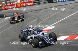 28.05.2006 Monte Carlo, Monaco,  Nico Rosberg (GER), WilliamsF1 Team, David Coulthard (GBR), Red Bull Racing - Formula 1 World Championship, Rd 7, Monaco Grand Prix, Sunday Race