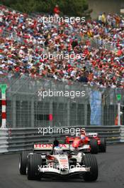 28.05.2006 Monte Carlo, Monaco,  Jenson Button (GBR), Honda Racing F1 Team - Formula 1 World Championship, Rd 7, Monaco Grand Prix, Sunday Race