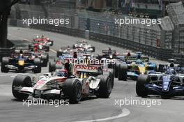 28.05.2006 Monte Carlo, Monaco,  Rubens Barrichello (BRA), Honda Racing F1 Team - Formula 1 World Championship, Rd 7, Monaco Grand Prix, Sunday Race