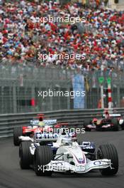 28.05.2006 Monte Carlo, Monaco,  Nick Heidfeld (GER), BMW Sauber F1 Team, F1.06 - Formula 1 World Championship, Rd 7, Monaco Grand Prix, Sunday Race