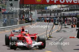 28.05.2006 Monte Carlo, Monaco,  Michael Schumacher (GER), Scuderia Ferrari started from the Pit Lane - Formula 1 World Championship, Rd 7, Monaco Grand Prix, Sunday Race