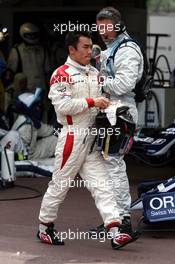 28.05.2006 Monte Carlo, Monaco,  Takuma Sato (JPN), Super Aguri F1 after he stopped - Formula 1 World Championship, Rd 7, Monaco Grand Prix, Sunday Race