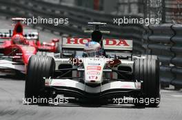 28.05.2006 Monte Carlo, Monaco,  Jenson Button (GBR), Honda Racing F1 Team - Formula 1 World Championship, Rd 7, Monaco Grand Prix, Sunday Race