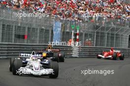 28.05.2006 Monte Carlo, Monaco,  Jacques Villeneuve (CDN), BMW Sauber F1 Team, F1.06 - Formula 1 World Championship, Rd 7, Monaco Grand Prix, Sunday Race