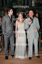 27.05.2006 Monte Carlo, Monaco,  "Superman Returns" party at the Red Bull Energy Station, Brandon Ruth, actor, Kate Brosworth, and actor Kevin Spacey - Formula 1 World Championship, Rd 7, Monaco Grand Prix, Saturday