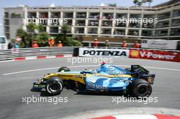 27.05.2006 Monte Carlo, Monaco,  Fernando Alonso (ESP), Renault F1 Team - Formula 1 World Championship, Rd 7, Monaco Grand Prix, Saturday Qualifying