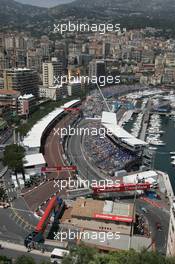 27.05.2006 Monte Carlo, Monaco,  Christian Klien (AUT), Red Bull Racing and Giancarlo Fisichella (ITA), Renault F1 Team  - Formula 1 World Championship, Rd 7, Monaco Grand Prix, Saturday Qualifying