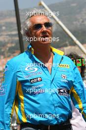 27.05.2006 Monte Carlo, Monaco,  Flavio Briatore (ITA), Renault F1 Team, Team Chief, Managing Director - Formula 1 World Championship, Rd 7, Monaco Grand Prix, Saturday