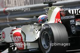 27.05.2006 Monte Carlo, Monaco,  Jenson Button (GBR), Honda Racing F1 Team - Formula 1 World Championship, Rd 7, Monaco Grand Prix, Saturday Qualifying