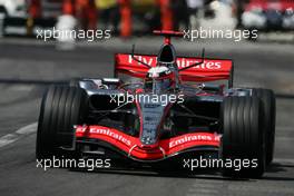 27.05.2006 Monte Carlo, Monaco,  Kimi Raikkonen (FIN), Räikkönen, McLaren Mercedes - Formula 1 World Championship, Rd 7, Monaco Grand Prix, Saturday Qualifying