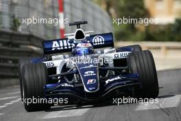 27.05.2006 Monte Carlo, Monaco,  Nico Rosberg (GER), WilliamsF1 Team - Formula 1 World Championship, Rd 7, Monaco Grand Prix, Saturday Practice