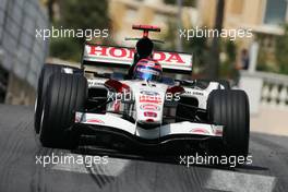 27.05.2006 Monte Carlo, Monaco,  Rubens Barrichello (BRA), Honda Racing F1 Team - Formula 1 World Championship, Rd 7, Monaco Grand Prix, Saturday Practice