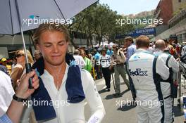 28.05.2006 Monte Carlo, Monaco,  Nico Rosberg (GER), WilliamsF1 Team, on the grid - Formula 1 World Championship, Rd 7, Monaco Grand Prix, Sunday