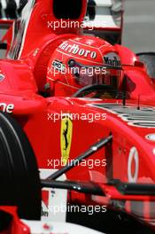 25.05.2006 Monte Carlo, Monaco,  Michael Schumacher (GER), Scuderia Ferrari - Formula 1 World Championship, Rd 7, Monaco Grand Prix, Thursday