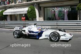 25.05.2006 Monte Carlo, Monaco,  Jacques Villeneuve (CDN), BMW Sauber F1 Team - Formula 1 World Championship, Rd 7, Monaco Grand Prix, Thursday