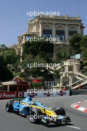 25.05.2006 Monte Carlo, Monaco,  Giancarlo Fisichella (ITA), Renault F1 Team - Formula 1 World Championship, Rd 7, Monaco Grand Prix, Thursday
