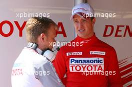 25.05.2006 Monte Carlo, Monaco,  Ralf Schumacher (GER), Toyota Racing & talks with a Toyota team engineer - Formula 1 World Championship, Rd 7, Monaco Grand Prix, Thursday